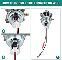 Vista 2 de 20 853 33-S Carburador para Kohler Courage 19 20 SV590 SV600S SV530 SV470 SV480 SV540 SV610 SV620 19 HP 20 HP 21HP 22HP Carburador de motor