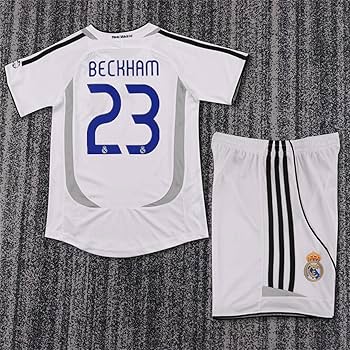Amazon | 子供 ベッカム ユニフォーム レトロ 06-07 レアル Amazon | 子供 ベッカム ユニフォーム レトロ 06-07 レアル