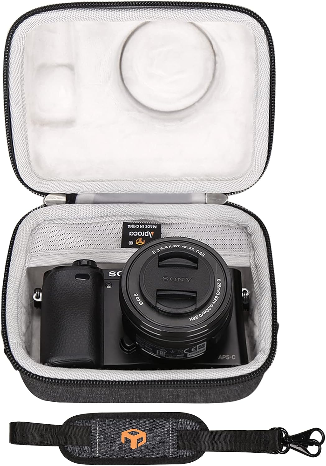 Aproca Hard Storage Carrying Protective Travel Case, for Sony Alpha a6000 / a6600 / a6500 / a6400 Mirrorless Digital Camera