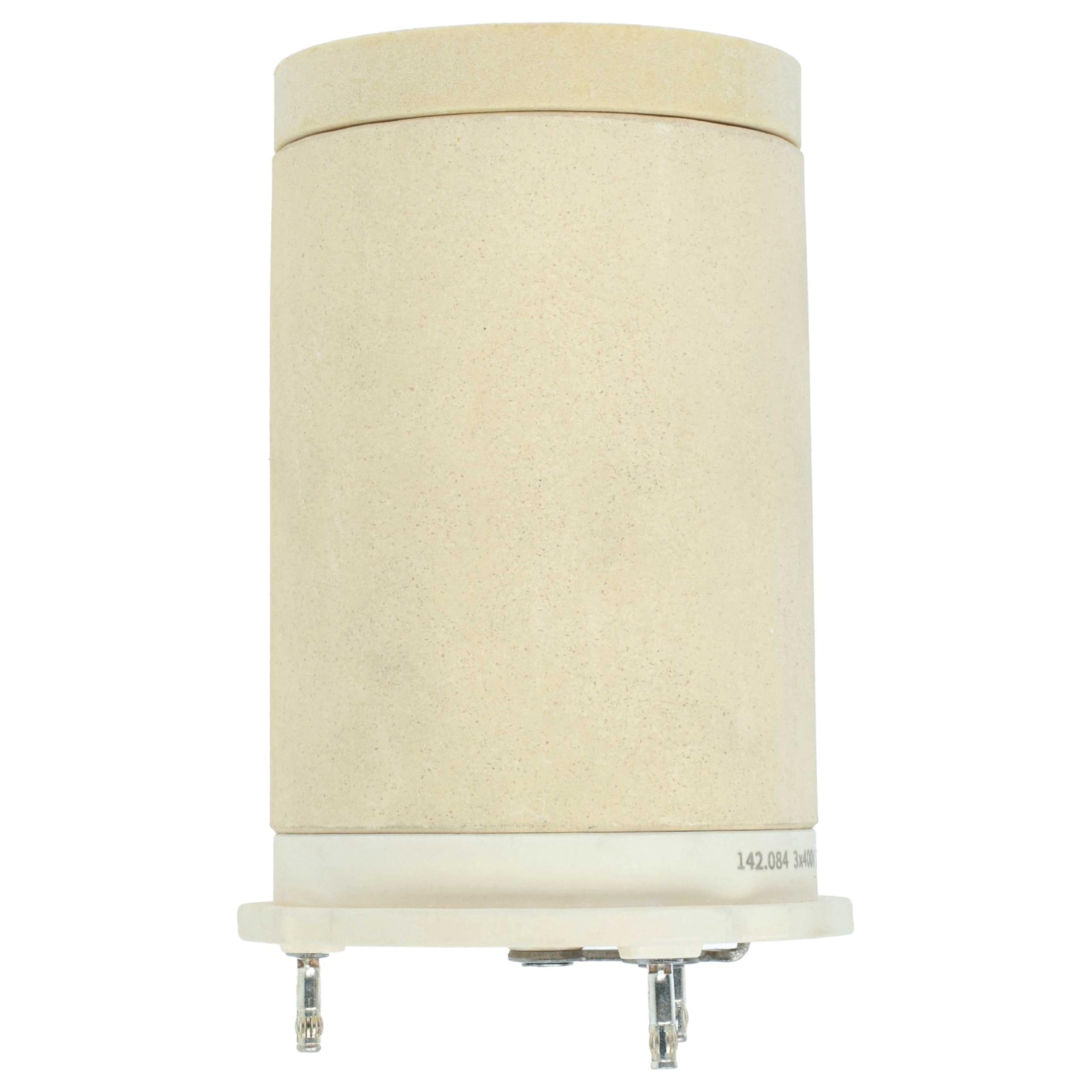 vhbw Element grzejny zamiennik do pistoletu spawalniczego Leister 142.084 - 11000 W, ceramiczny rdzeń grzewczy, 8,4 x 15,6 cm