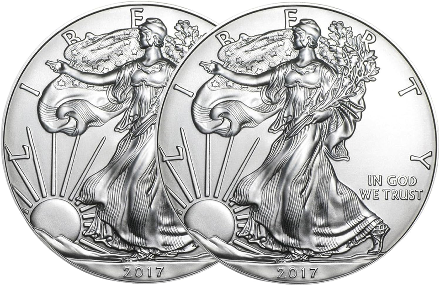 2017年ピースドルコインレプリカ - 収集価値のあるアメリカ自由記念コイン - コレクター、歴史愛好家、パーティーギフトに最適な希