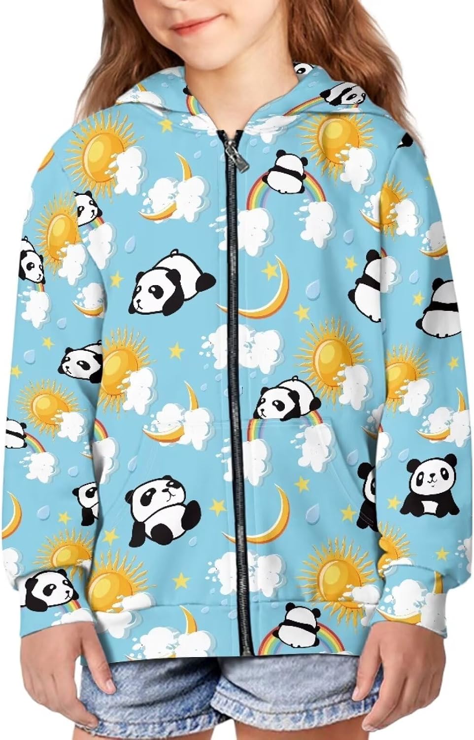 90 Degree Sweatshirt Men Mumeson Girls Zip Up Hoodies - Long Sleeve Pullover Sweatshirts With Pockets For Kids Unisex Kids Tops