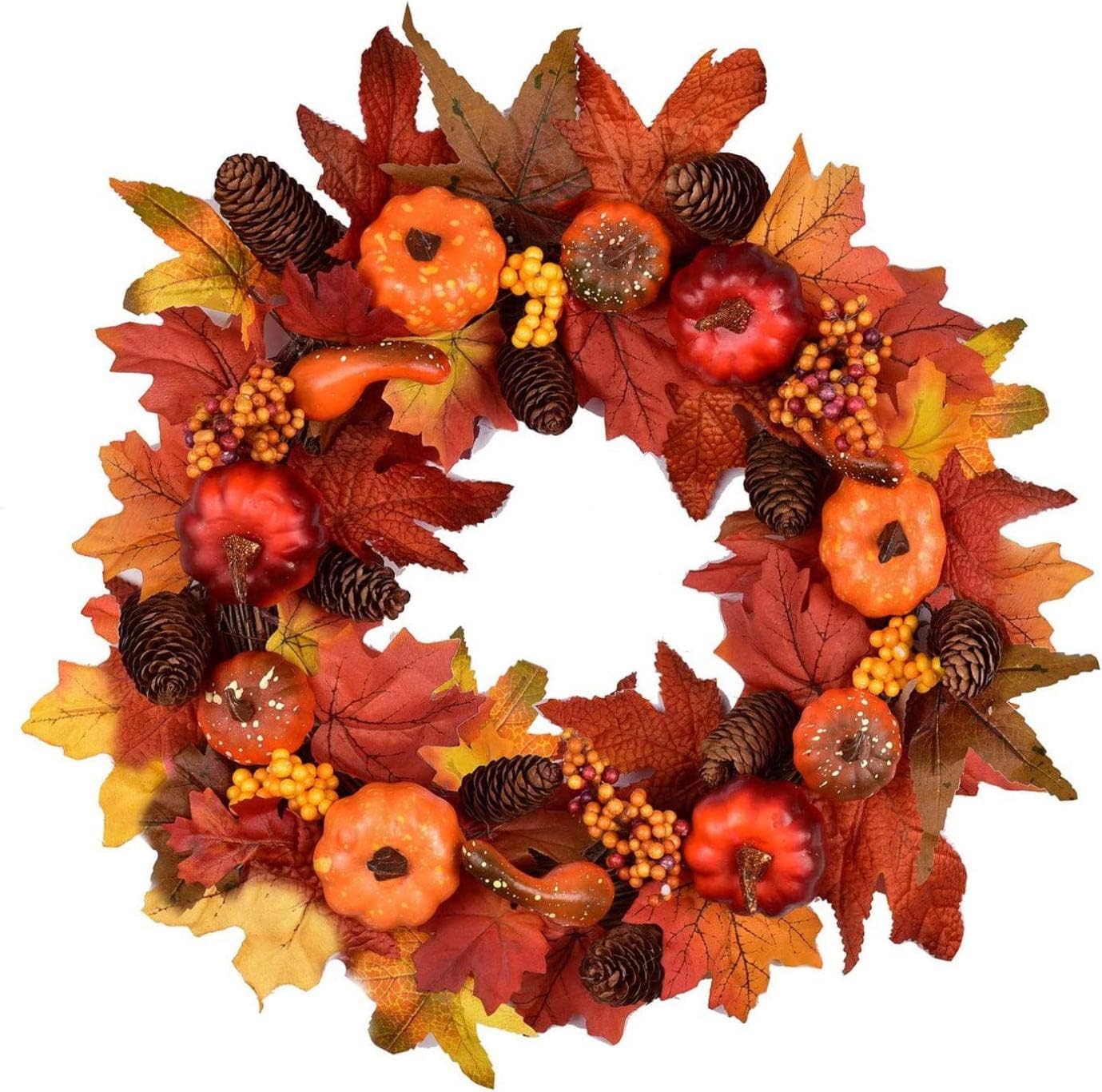Ghirlanda fuoriporta autunnale - Per la casa e per te - Decorare c