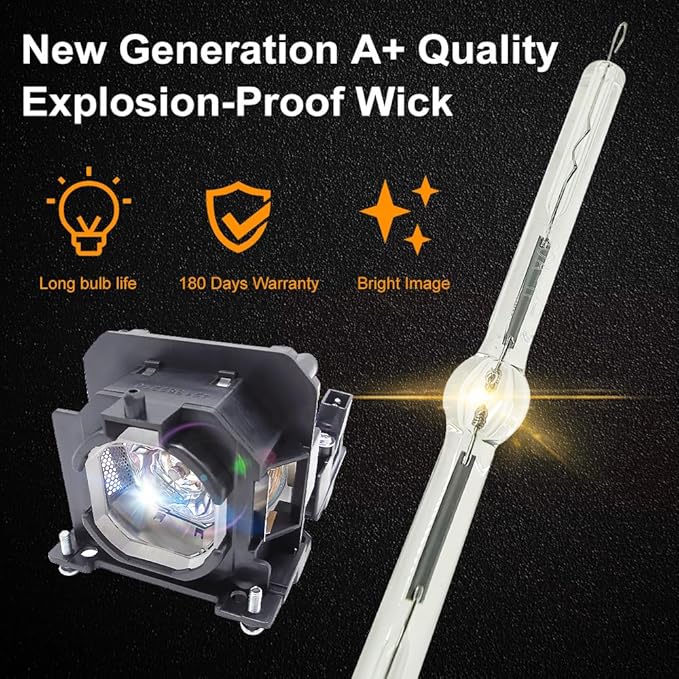 Lámpara de Repuesto NP47LP Proyector A+ Quality Compatible NEC miniatura 3