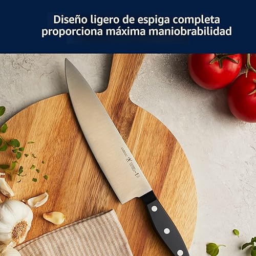 Miniatura 6 de HENCKELS Statement - Juego de cuchillos de mango blanco de 15 piezas con bloque, cuchillos de ingeniería alemana informada por más de 100 años