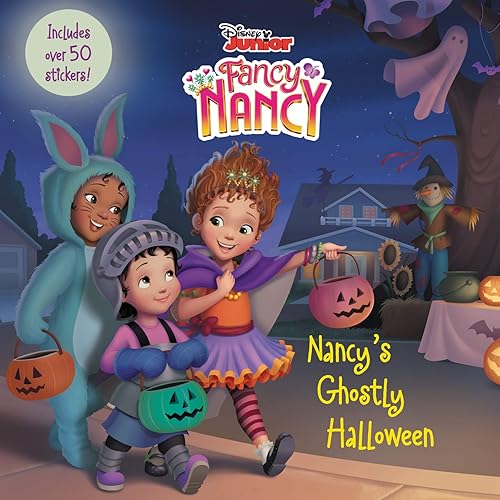 Disney Junior Fancy Nancy: Nancy's Ghostly Halloween: Includes Over 50 Stickers!