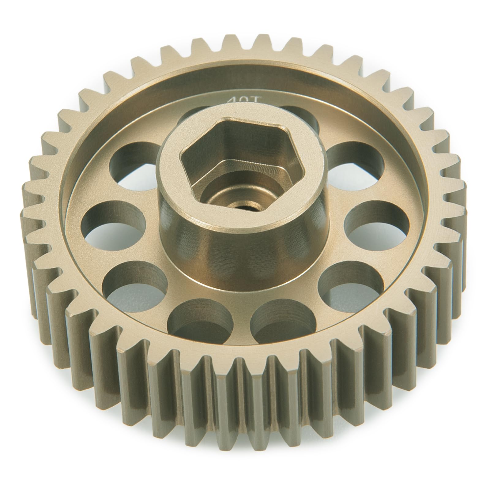 AXspeed 40T Differential Gear Set Aluminium Diff Gear for 1:10 Tamiya Clod Buster RC Truck Upgrade - Image 3