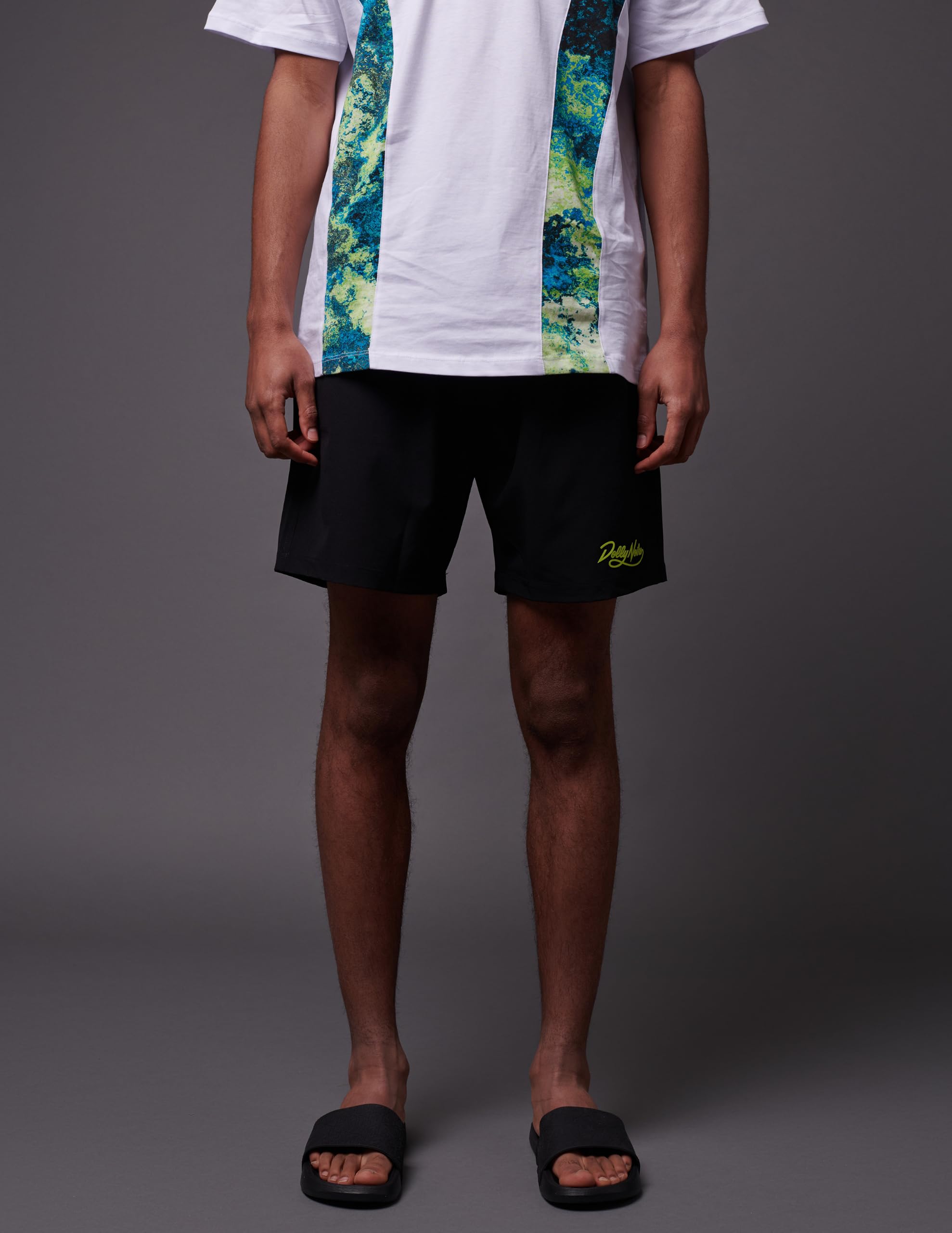 Dolly Noire Swimshorts Logo Costume, Unisex, Collezione Ufficiale