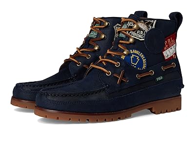 Polo Ralph Lauren Ranger Mid Suede Twill Boots Men