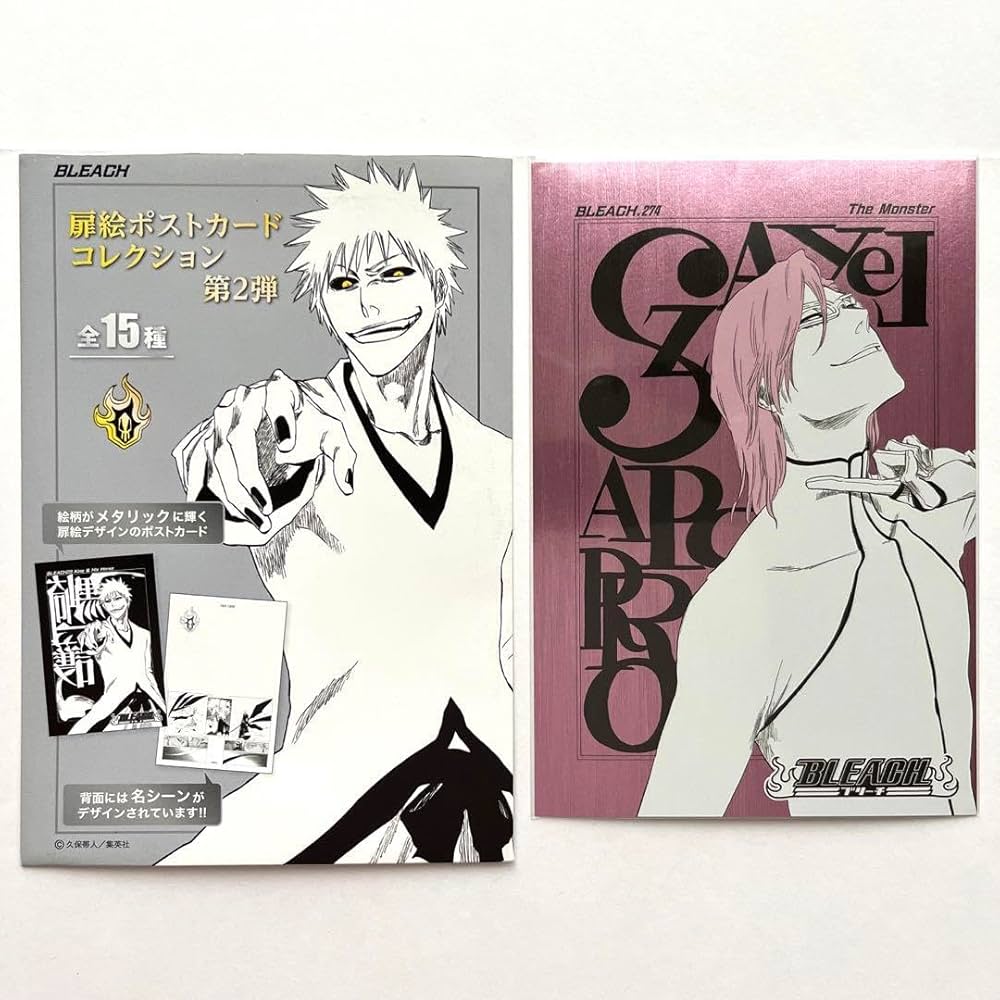 BLEACH 扉絵ポストカードコレクション コンプリートセット　1弾　2弾 BLEACH 扉絵ポストカードコレクション 2弾 扉絵 ポスカ
