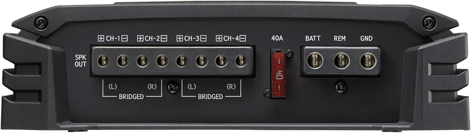 Best Seller Alpine S-A32F S Series 4 Channel Digital Amplifier 80 Watts RMS x 4, 2 Ohms