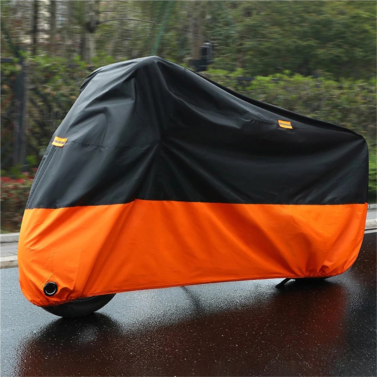 Funda para Moto Protector Cubierta Cubierta impermeableprueba de Polvo para Exteriores, Cubierta para Moto, Scooter, Motores, Polvo, Lluvia, Cubierta Protectora UV para Todas Las Estaciones(XXL)