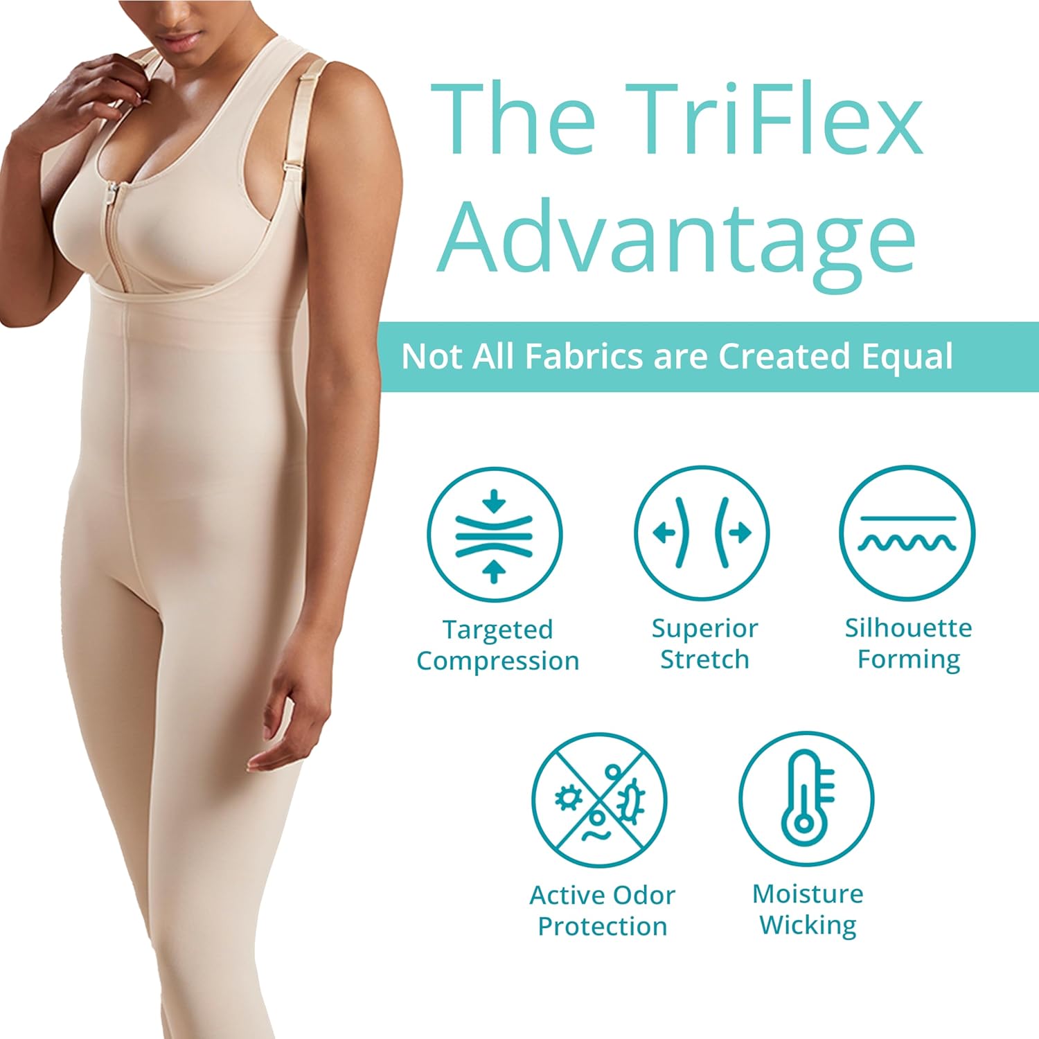 MARENA SFBHM2 Stage 2 Pull-On Girdle with High-Back – Adjustable Mid-Calf Length Girdle - Image 2