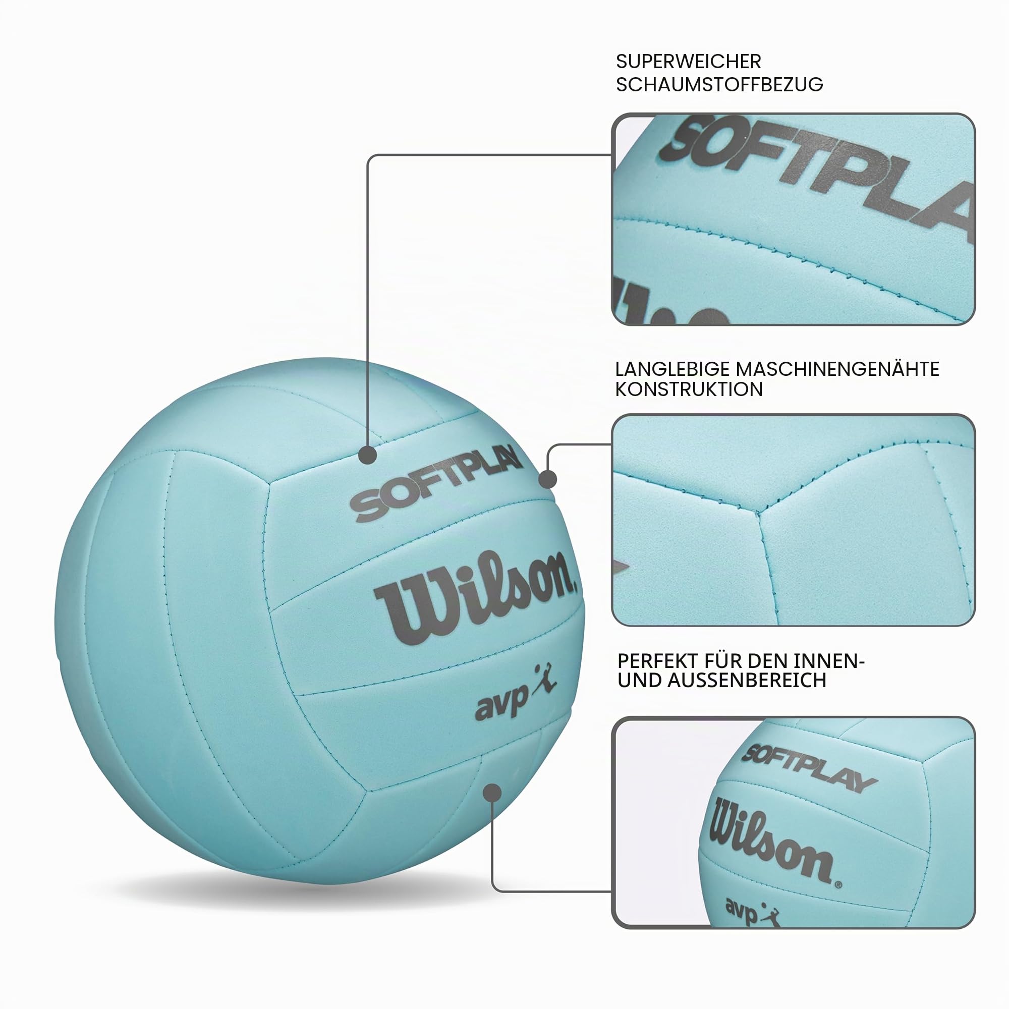 Wilson AVP Soft Play Volleyball