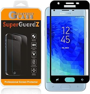 [2-Pack] for Samsung Galaxy J7 Crown/Samsung Galaxy J7 (2018) Screen Protector Tempered Glass [Full Coverage], SuperGuardZ, Edge-to-Edge, Anti-Scratch, Anti-Bubble [Lifetime Replacement]