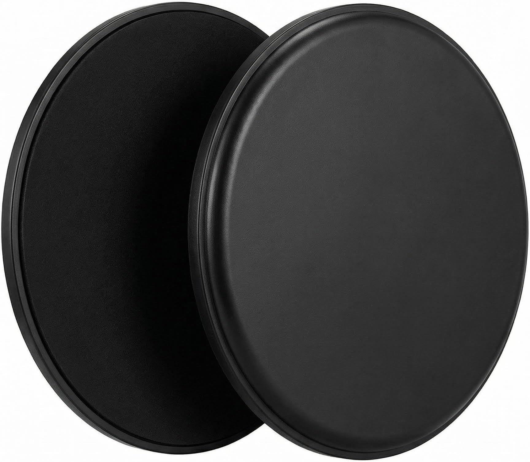 Dual Sided Exercise Sliders Core Workout Gliding Discs For Home Gym Pilates Yoga And Fitness Training 2 Pack