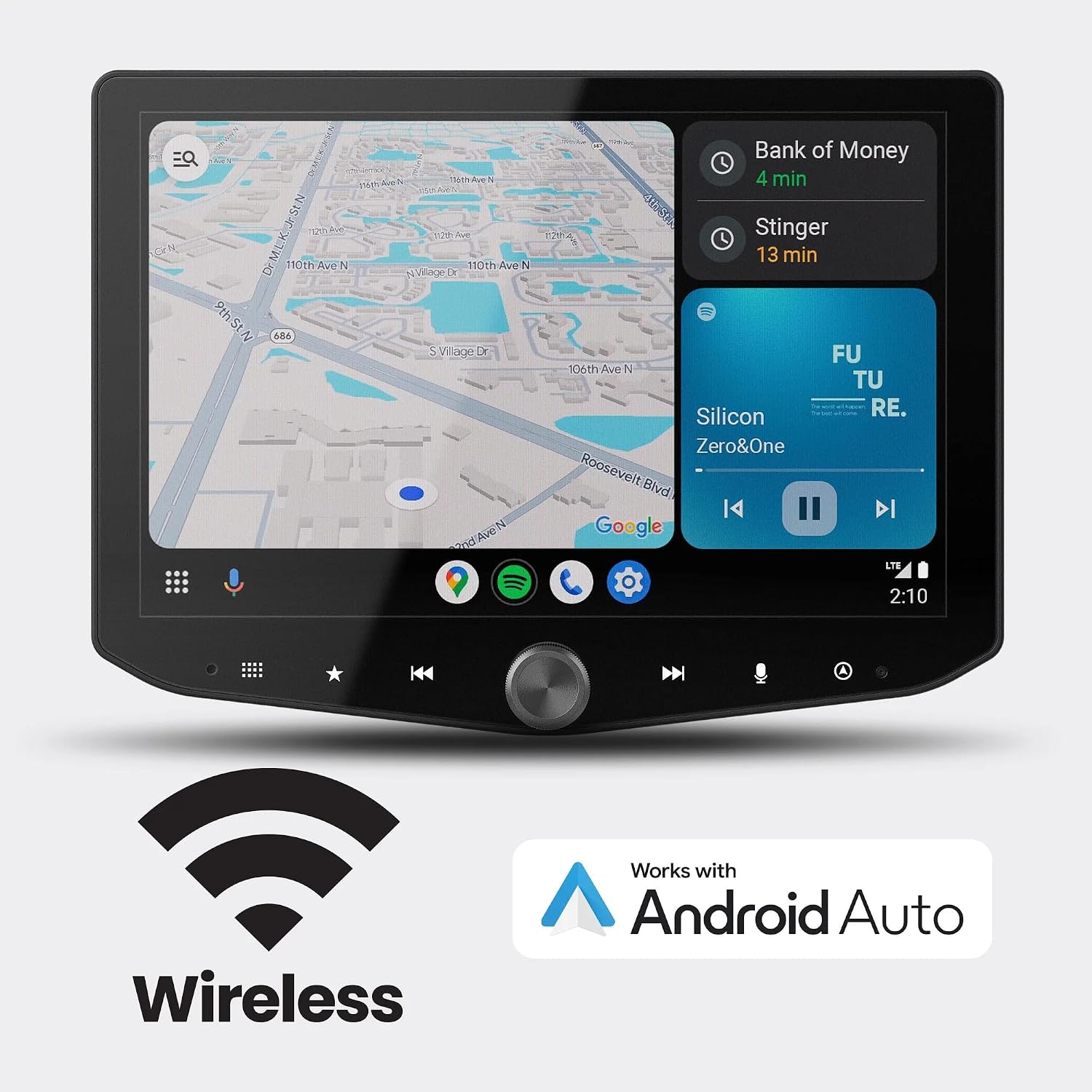 Stinger HEIGH10+ 10.1" RAM 1500/2500/3500 Stereo, Wireless Apple CarPlay image 5