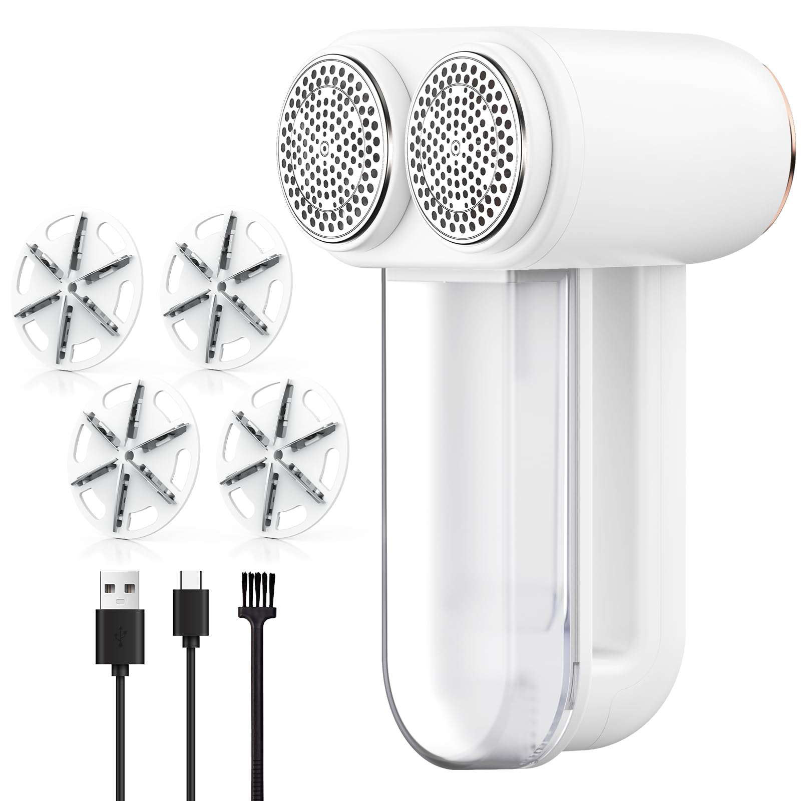 Fusselrasierer Elektrisch Mit LED-Display – 5 Stufen, USB-Ladung, Für Kleidung & Polster