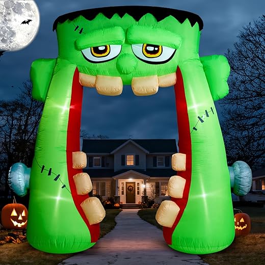 12Ft Airblown Inflatable Frankenstein Decoration