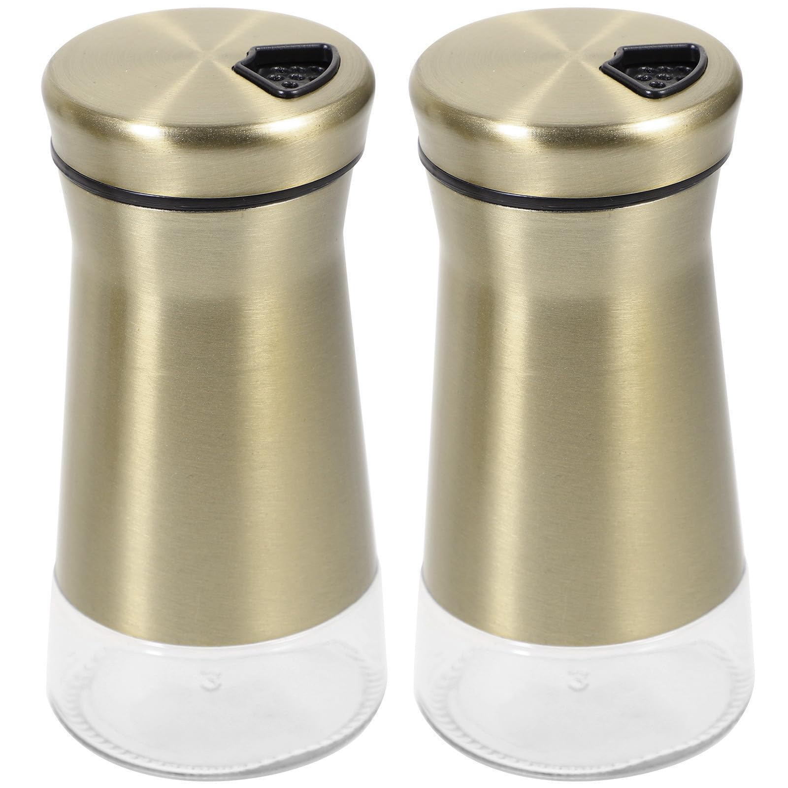 Salière et poivrière avec isolation humidité, flacons étanches pour des condiments secs