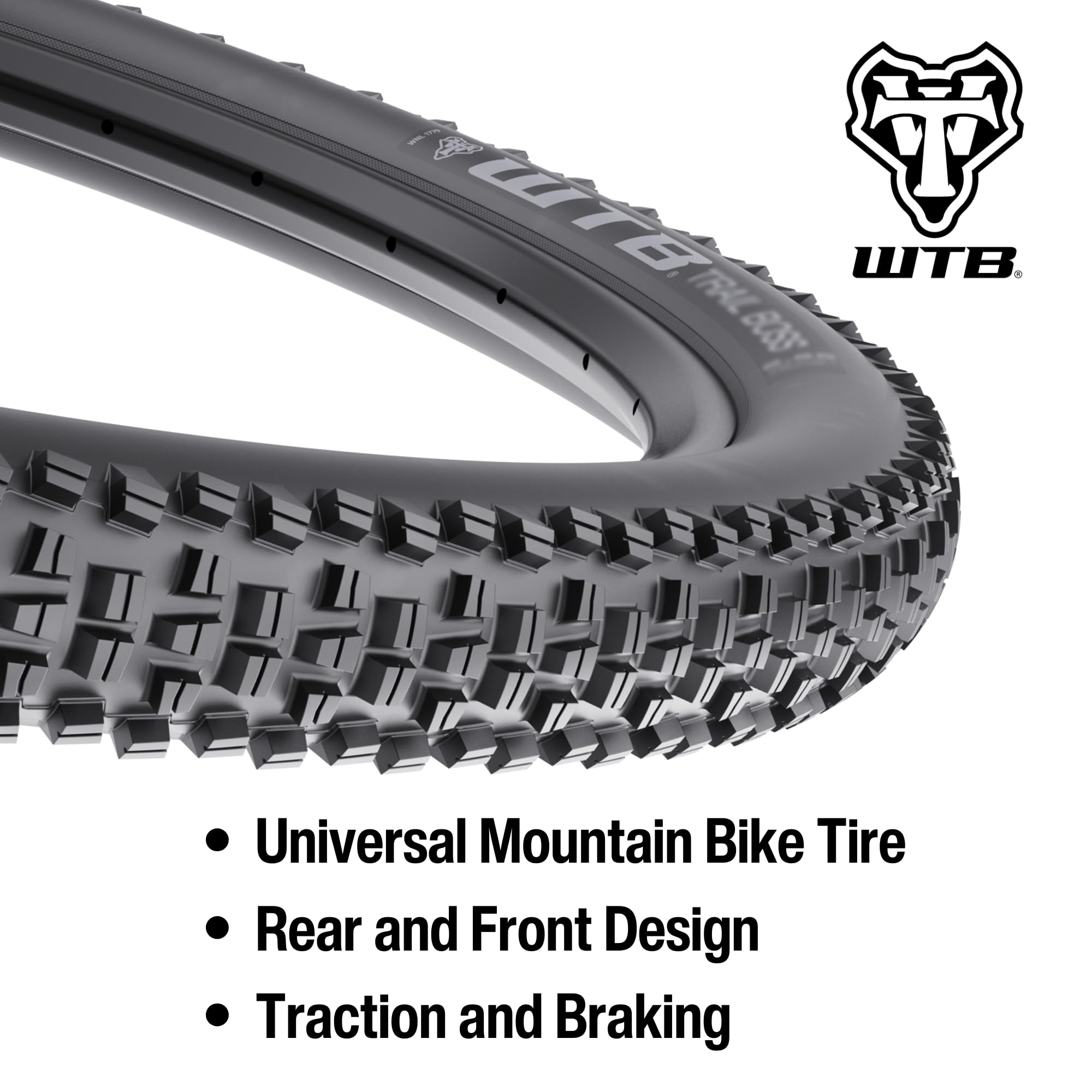 パーツ WTB ST i29 + WTB TRAIL BOSS 2.25 29 WTB Trail Boss Tubeless Mountain Tire (Tan) (29