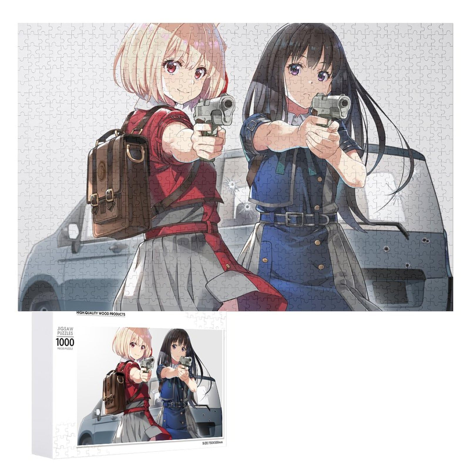 Amazon | ジグソーパズル リコリス リコリス・リコイル 1000/500/300