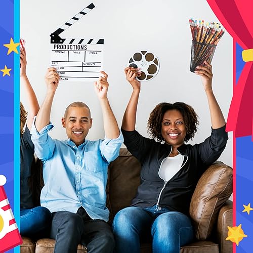 Miniatura 3 de Sherr 36 lápices de noche de películas con borrador, lápices coloridos de madera a granel para estudiantes de Halloween, premios de aula, papelería,