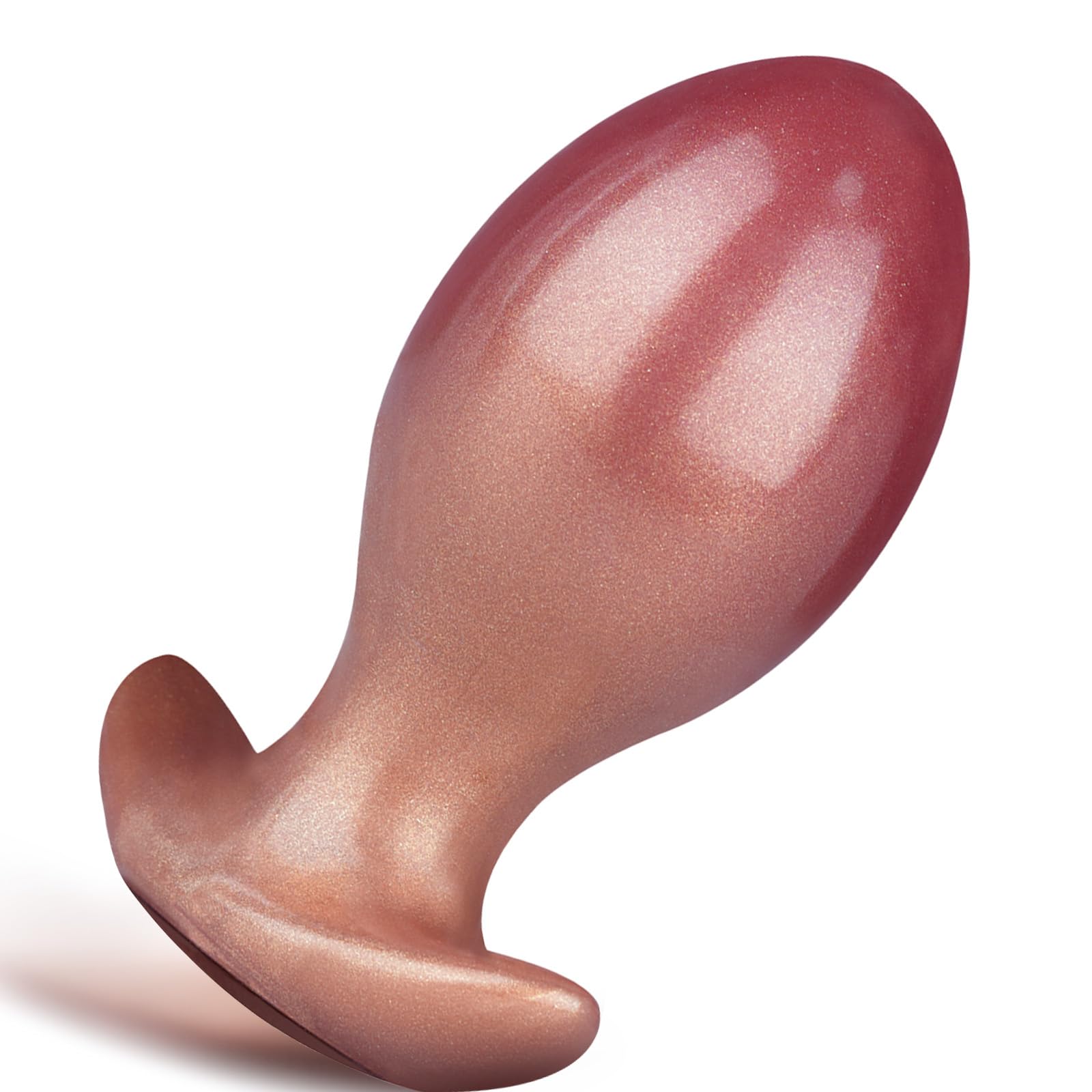 Anal Plug Wearable Egg-Shaped Butt Plug Silicone Anal Dilator Trainer Fantasy Prostate Massager G-spot Sex Toy for Couples