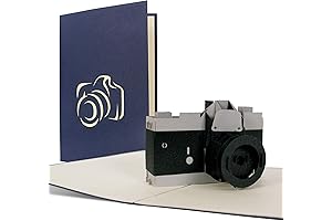 Enticing Happy Birthday Pop-up Camera Card: A Photographer's Delight