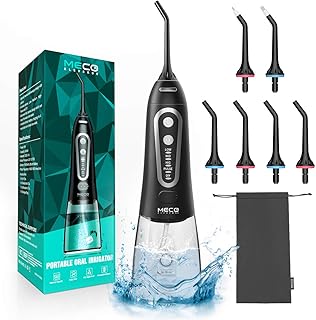 MECO Idropulsore per Denti Portatile da Viaggio