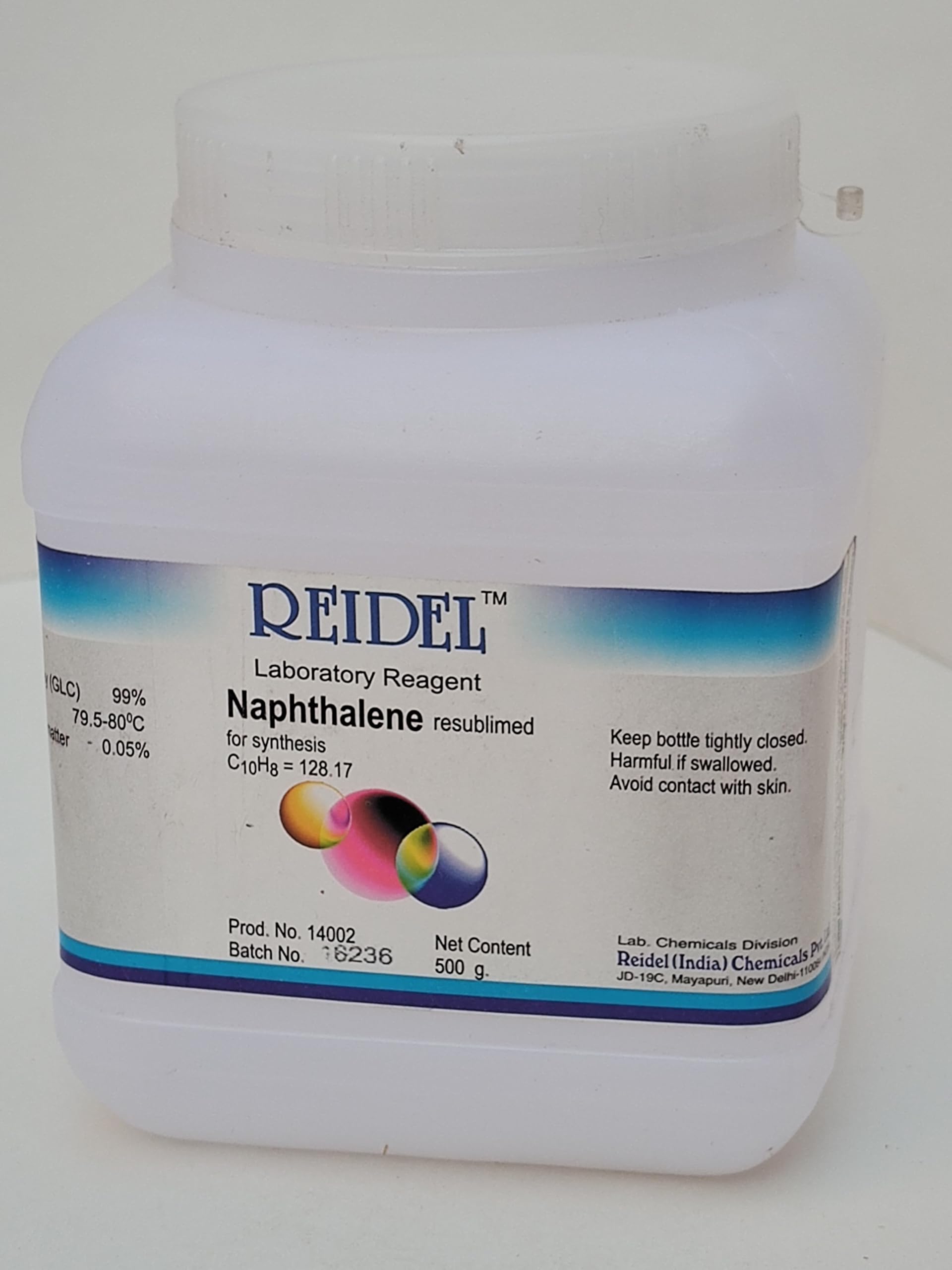 Naphthalene 500gm, Laboratory Chemical for Synthesis Applications, Research Grade-image-38