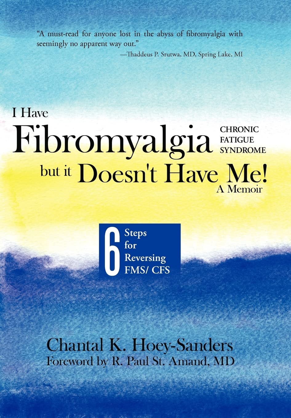 I Have Fibromyalgia / Chronic Fatigue Syndrome, But It Doesn't Have Me! a Memoir: Six Steps for Reversing Fms/ Cfs