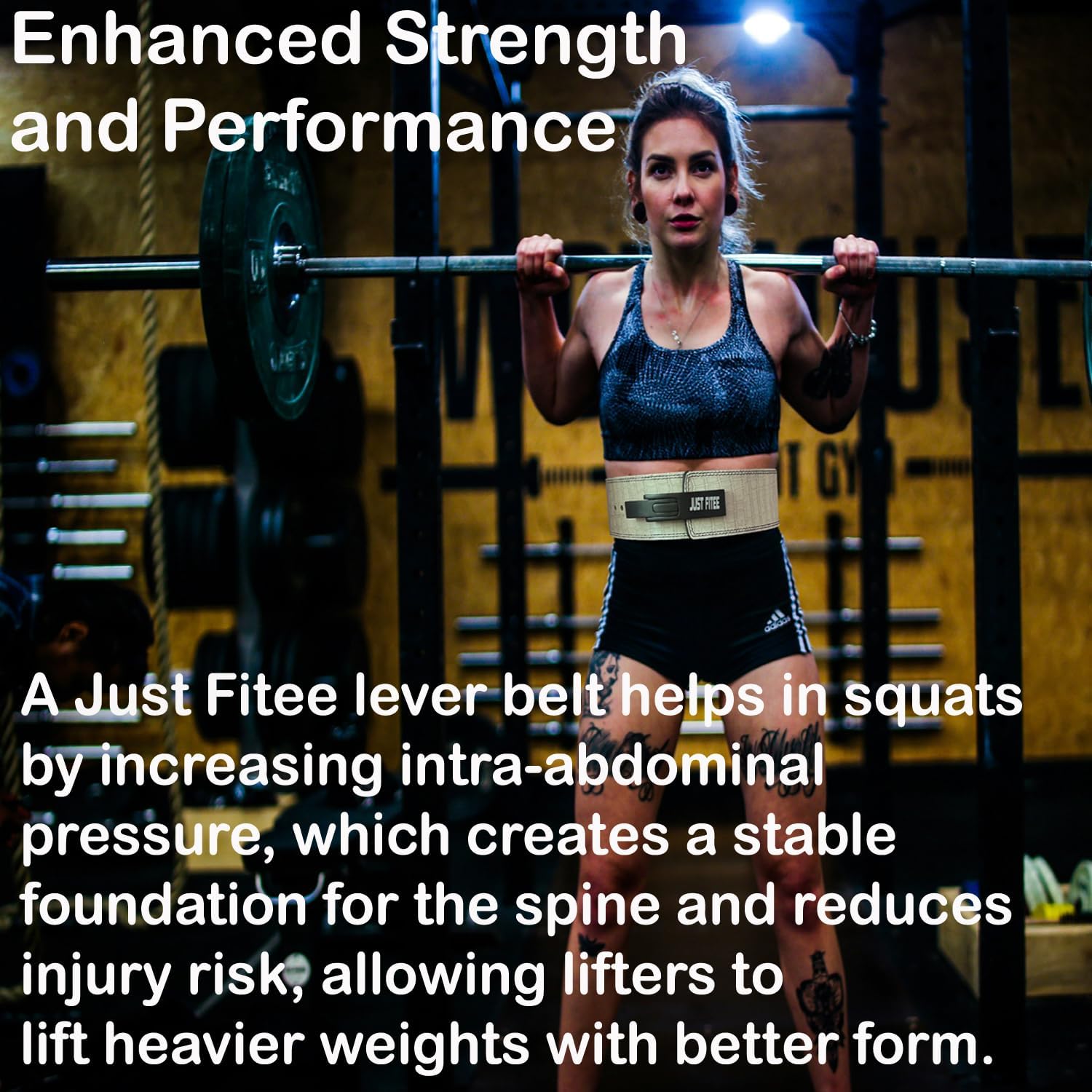 Weightlifting belt Powerlifting, Squat Deadlifts Weight Lifting Bodybuilding, BackSupport gym anime Lever belt for Men Women - Image 2