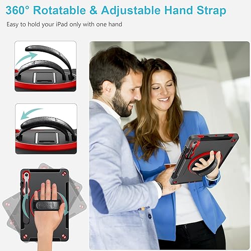 Vista 104 de Funda para Galaxy Tab S10 Ultra/S9 Ultra/S8 Ultra 14.6 INCH: Funda protectora de TPU para Samsung Tablet S9 Ultra/S8 Ultra 14.6" con soporte - Asa