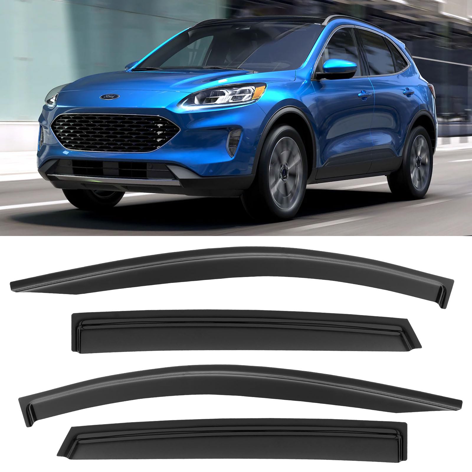 Photo 1 of Cxdar Rain Guards Shield for 2020 2021 2022 2023 Ford Escape