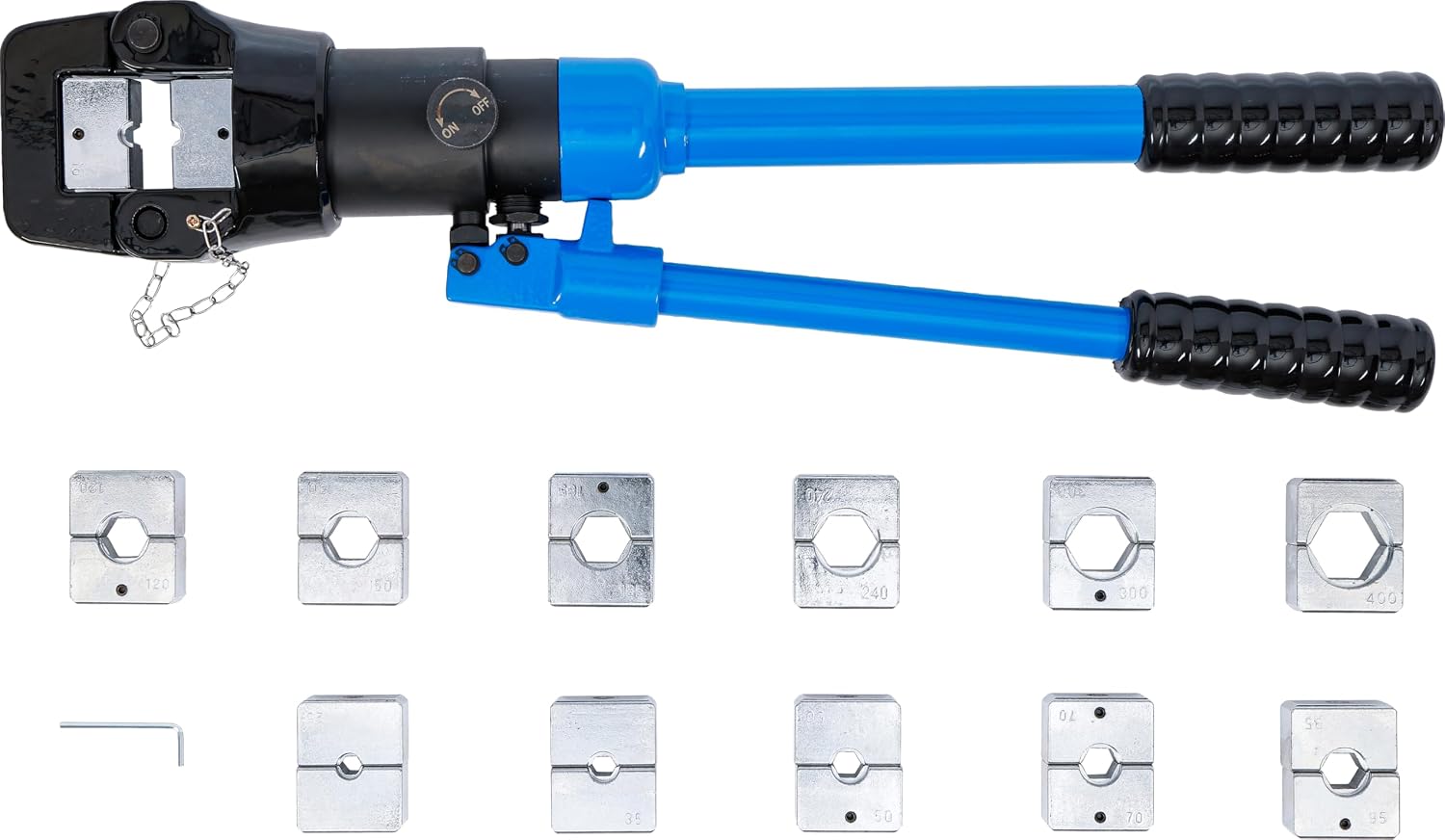 BGS 9573 | Crimping Pliers Set | hydraulic | 16-400 mm²