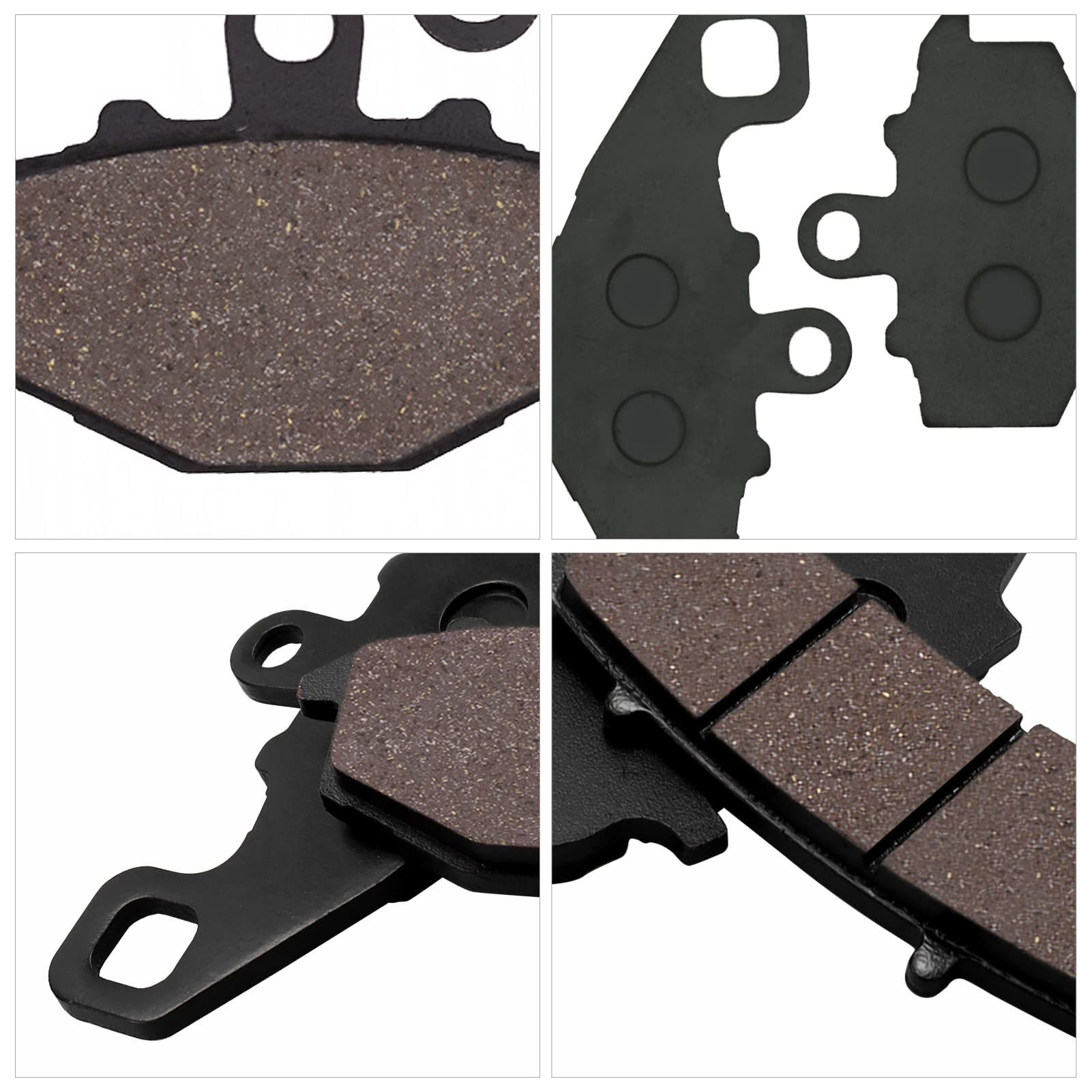 Plaquettes de Frein Avant et Arrière pour Kawasaki Z750 Z 750 ZR750 2004-2006 Z750S ZR 750 2005-2007 GPz 1100 ZX1100 E GPz 1100 F1 ABS KLE 650 Versys 2007-2008