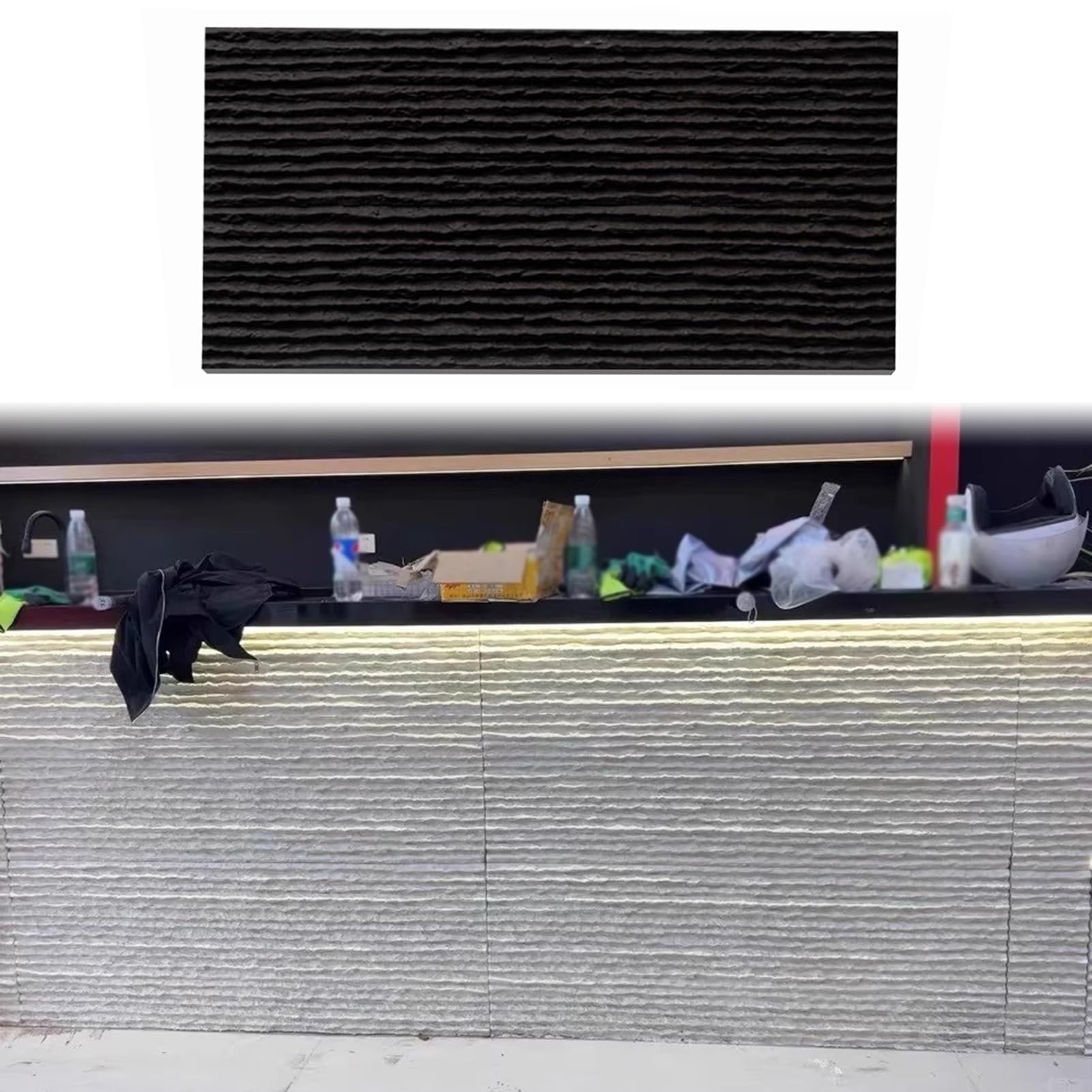 Paneles de pared 3D impermeables y aislantes para proteger muros de interior y exterior