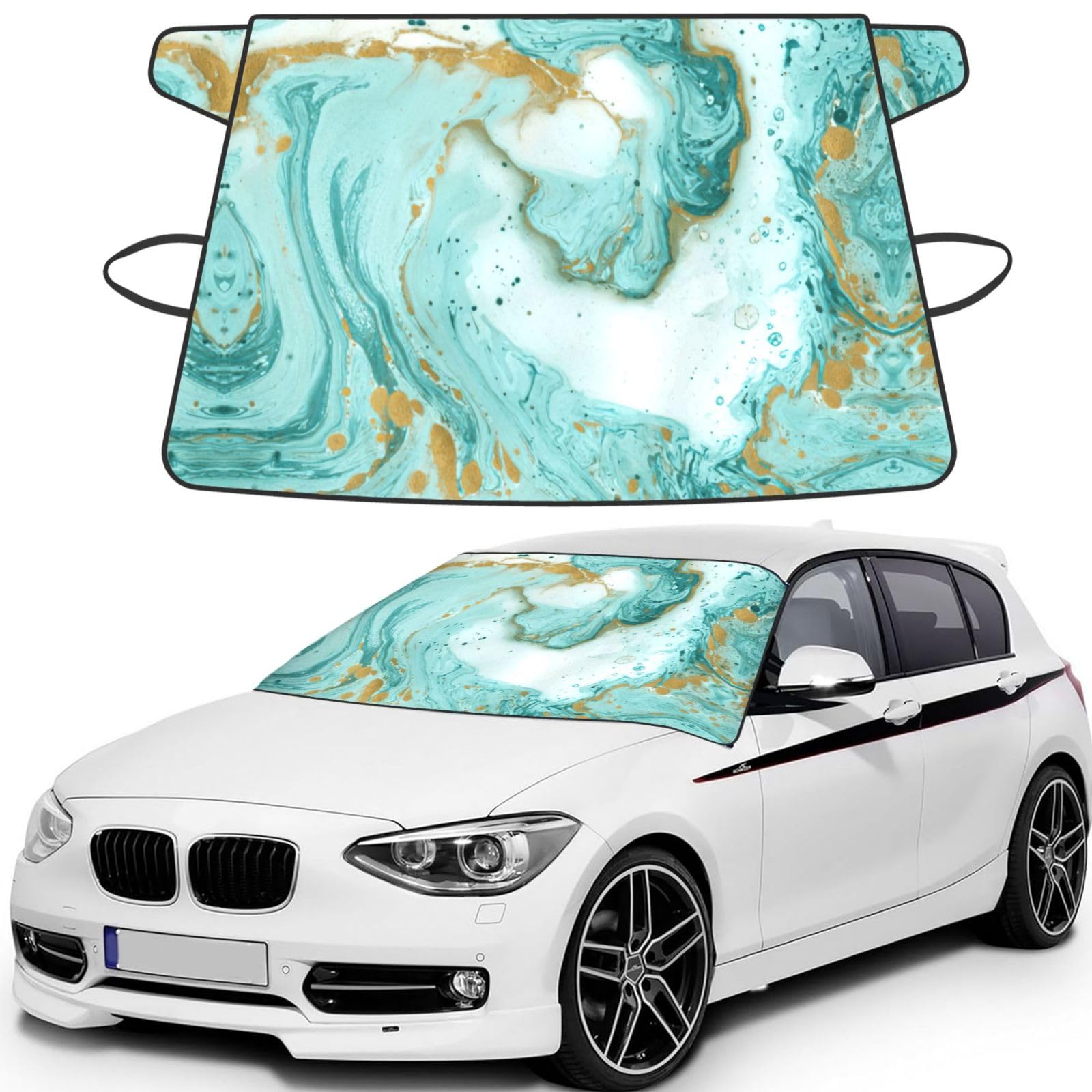 Protector de escarcha para parabrisas de automóvil y fundas de nieve para coche 8