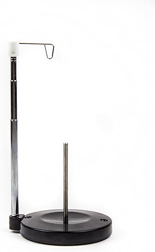 Miniatura 3 de Embroidex - Soporte ajustable para carrete de hilo único  Soporte independiente para hilo de bordado, costura o acolchado  Base de plástico pesado