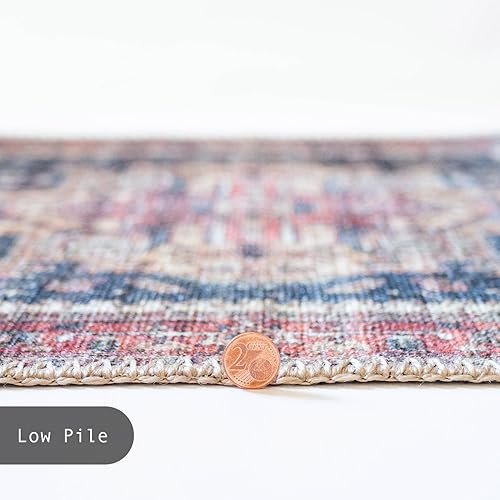 Miniatura 6 de Alfombra lavable a máquina con parte trasera antideslizante, alfombra de sala de estar, alfombra de área de cocina, alfombras de área aptas para