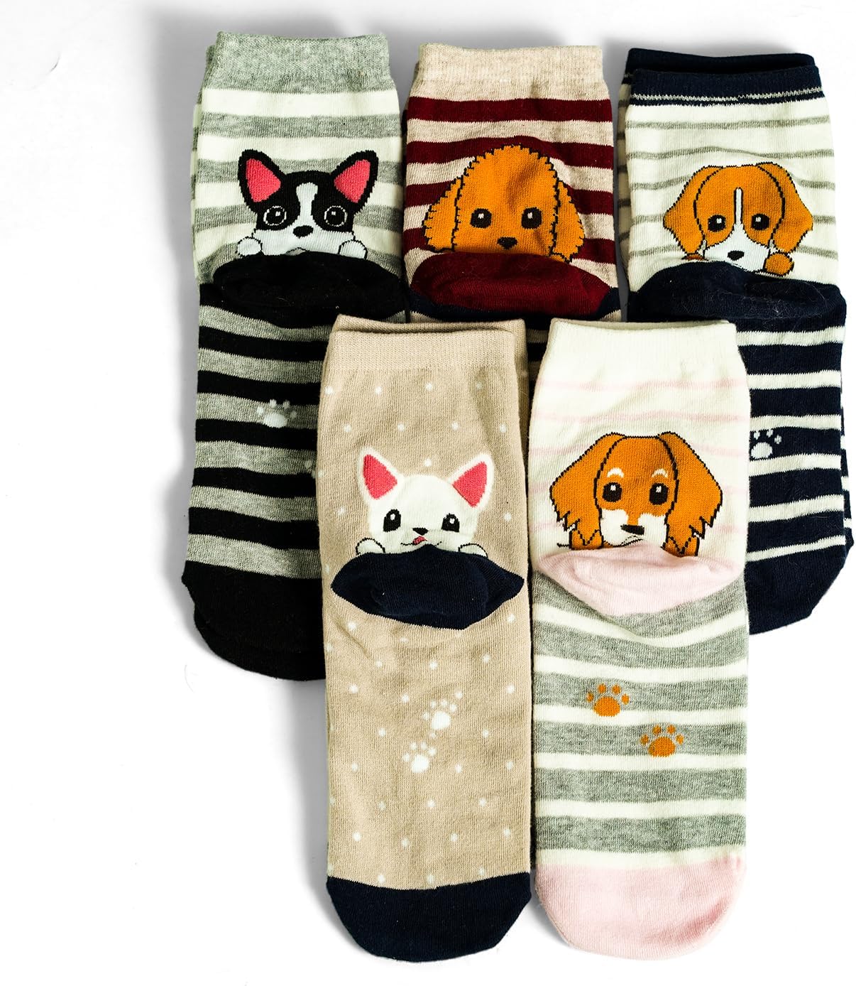 LovinPet Women’s Socks for Pet Lovers, Adorable Pet Themed Cozy Socks for Pet Moms & Dads, Fun, Stylish