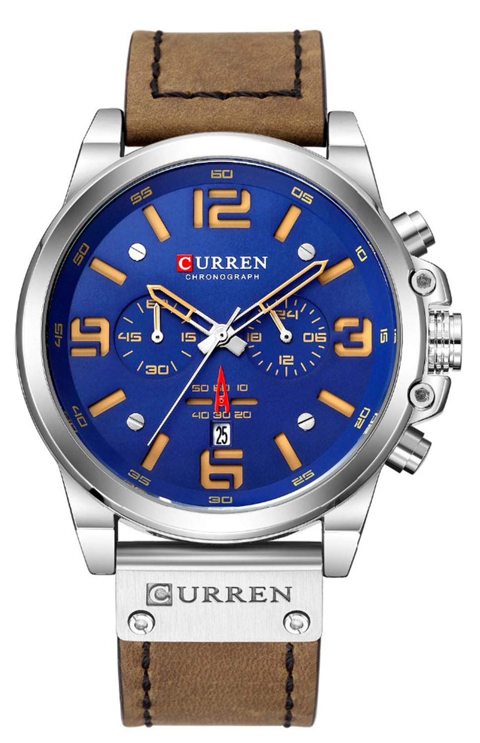 CURREN 8429 orologi al quarzo moda per uomo elegante Design semplice impermeabile luminoso orologio da lavoro Casual in acciaio inossidabile maschile  1511
