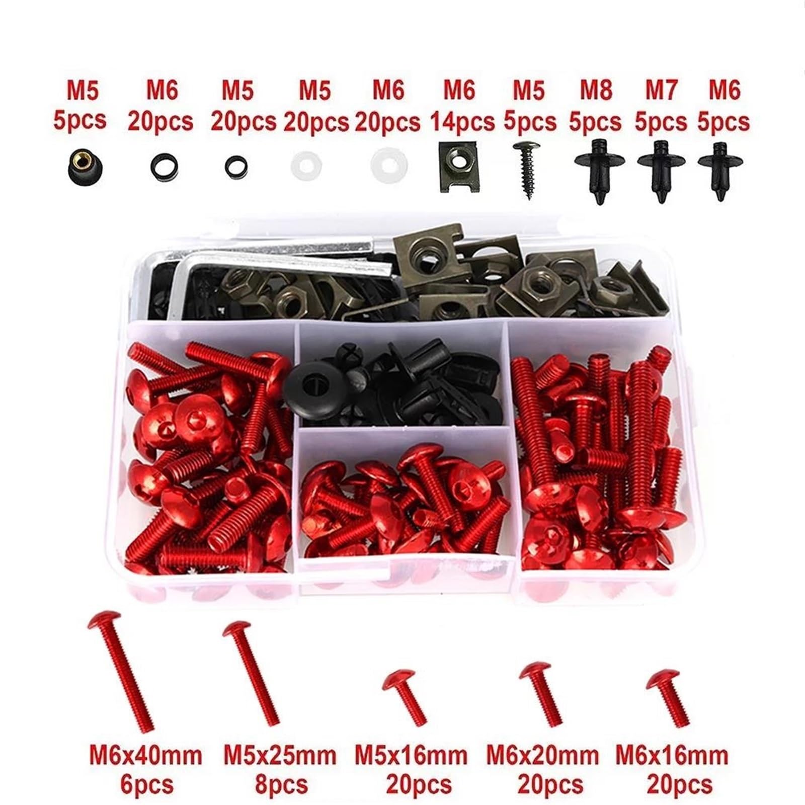 Fissaggi per parabrezza Kit Bulloni Carenatura Moto Per Yamaha Per Tracer 9 GT 9GT Per Tracer9GT Dadi Di Fissaggio, Clip Carrozzeria, Viti Moto Clip Dadi A Vite Cupolino(Blu)