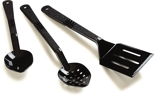 Miniatura 6 de Carlisle FoodService Products 442503 - Cuchara sólida de alto calor, 13 pulgadas, color negro
