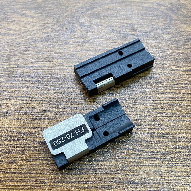 1 Pair Fujikura FSM-90R FSM-70R 70R+ 19R+12R FSM-70S 70S+ 62S+ 19S+ 41S 38S Fiber Fusion Splicer Fixture FH-70-250 Single Core Fiber Holder