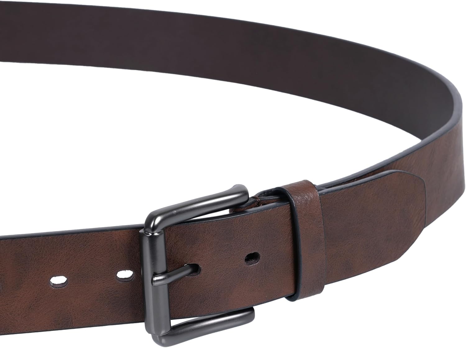 Men's Belts Leather Big and Tall Belts for Men Dress Jeans 36 to 82 IN