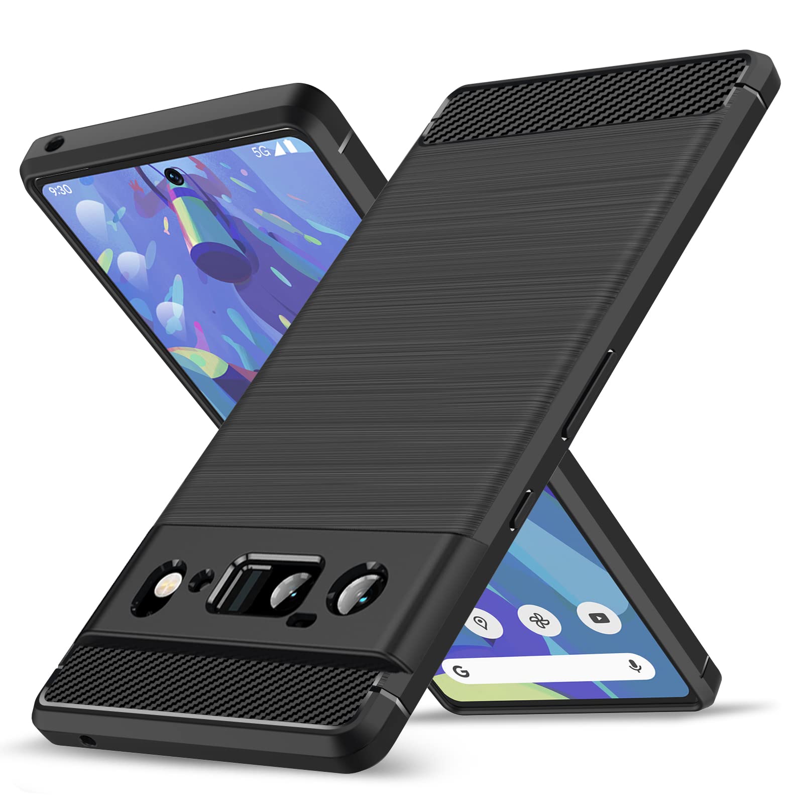 Amazon.co.jp: KUJQOC 対応 Google Pixel 6 Pro ケース 耐衝撃