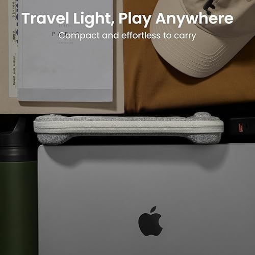 Miniatura 7 de tomtoc Slim Carrying Case for Nintendo Switch 2 Model 2025, Odorless Felt Protective Hard Shell with 12 Game Card Slots, Portable Travel Storage