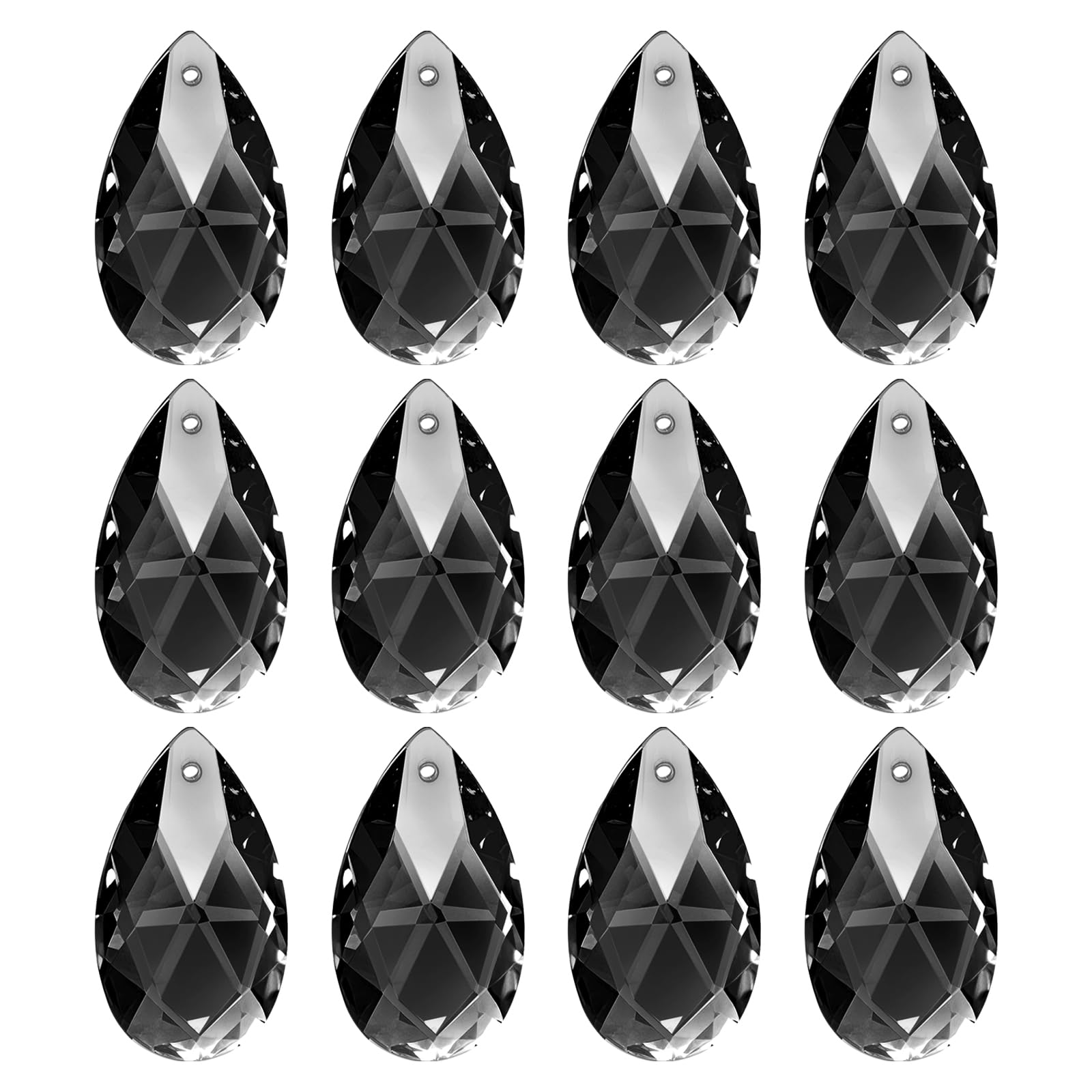 PATIKIL K9 Crystal Pendants Teardrop Beads